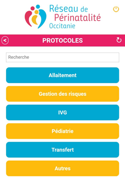 Protocoles Application mobile
